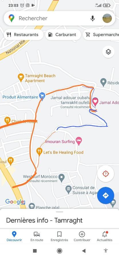 Appart Oubaha Tamrakht Taghazout Agádír Exteriér fotografie